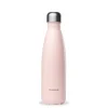 Bouteille isotherme rose 500 mL Qwetch