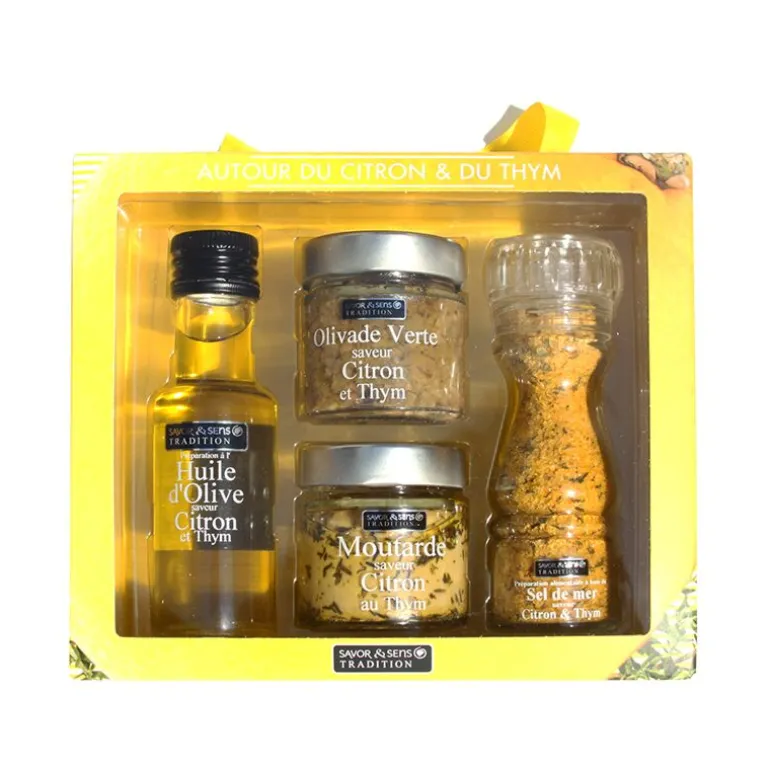 Coffret autour du citron et thym