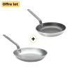 Lot de 2 poêles 28 cm De Buyer