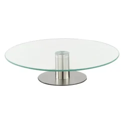 Plateau tournant en verre 30cm