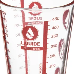 Verre doseur en verre 0,5L